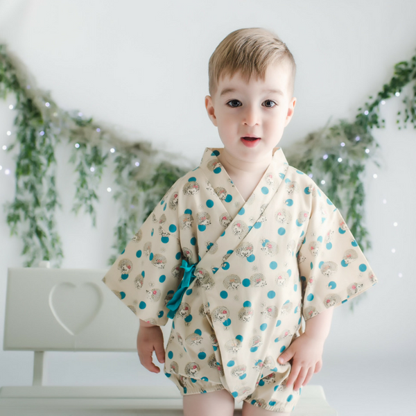 kimono romper baby