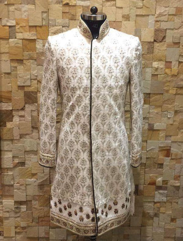 Men's sherwani for weddings available at India Fashion X in Denver, CO 