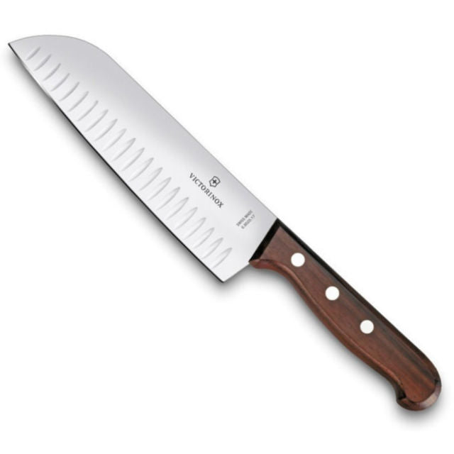 Victorinox 12 Fine Cut Knife Sharpening Steel with Dark Rosewood Hand