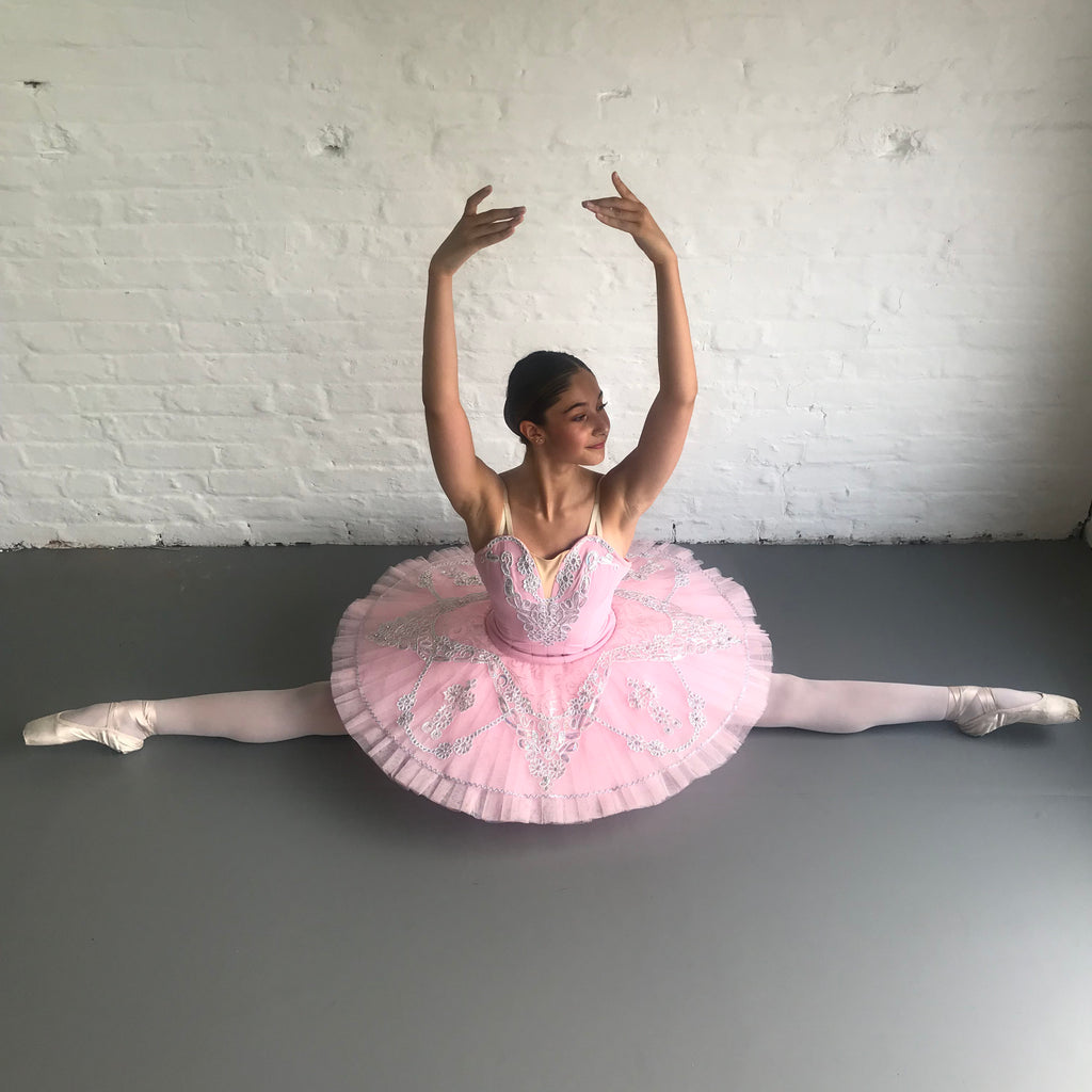 Just Ballet Pink And Silver Tutu 