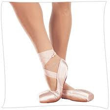demi pointe ballet shoes