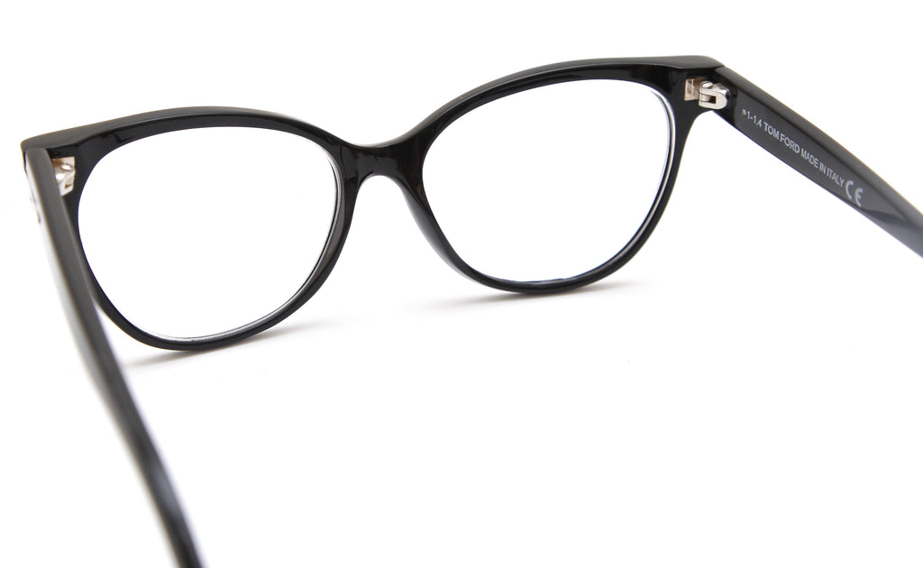 TOM FORD Eyeglass Frames Shiny Black Silver TF 5291 001 – Evesherfashion