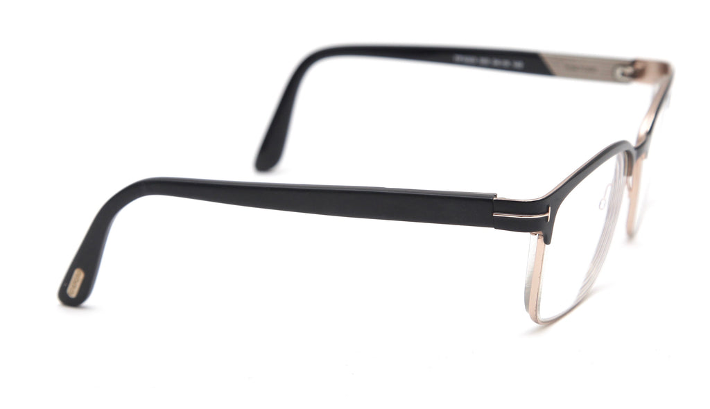 TOM FORD Eyeglass Frames Matte Black Rose Gold TF 5323 002 – Evesherfashion