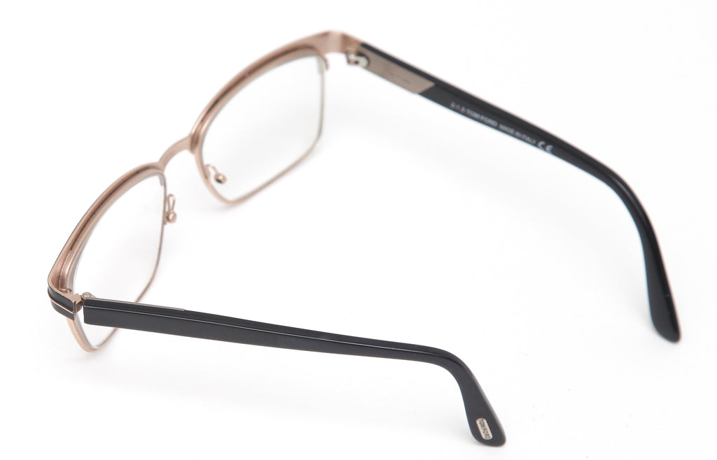 TOM FORD Eyeglass Frames Matte Black Rose Gold TF 5323 002 – Evesherfashion