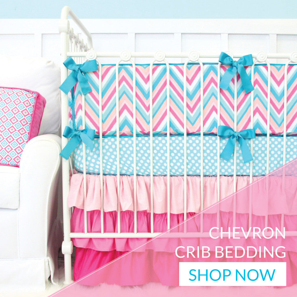 chevron crib sheets