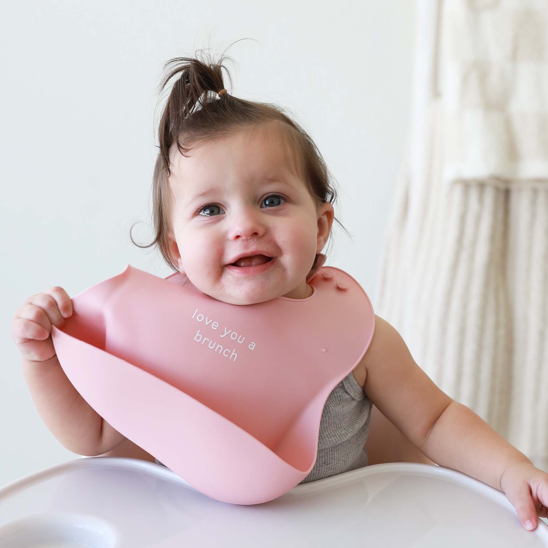 Image of Silicone Baby Bib | Love You A Brunch