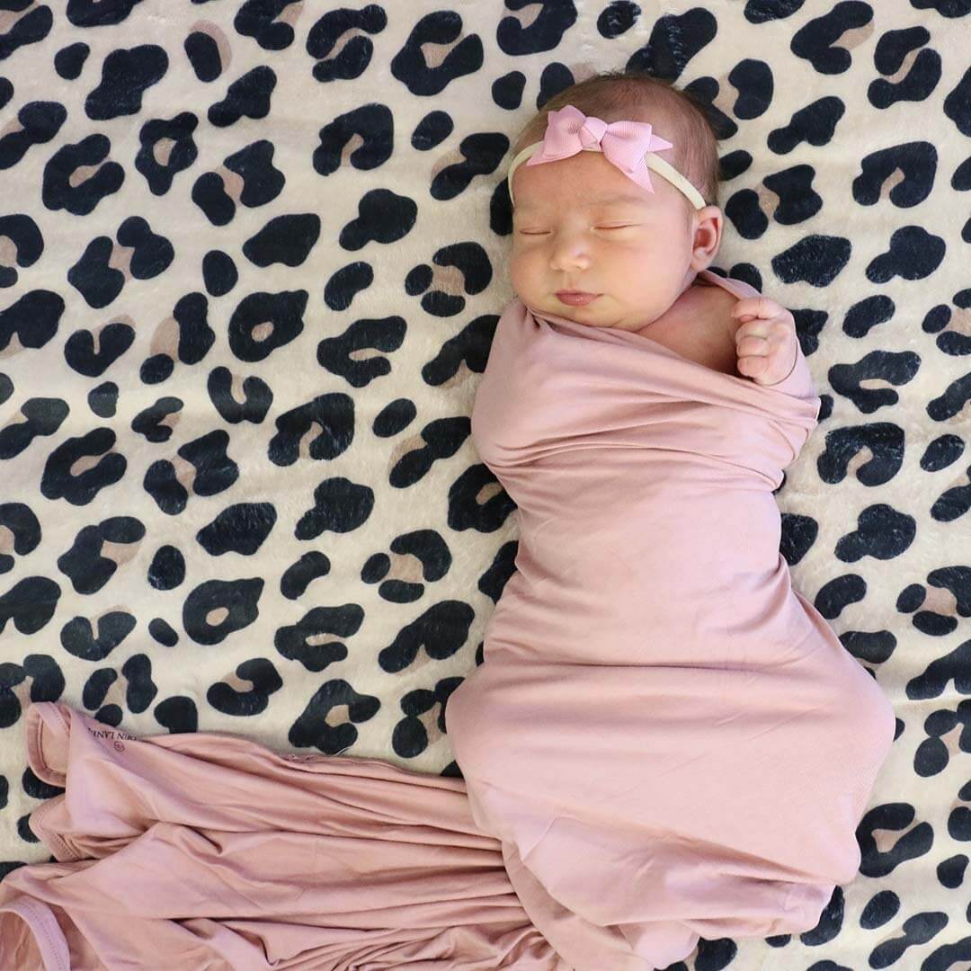 All Solid Bamboo Knit Swaddle Blankets*