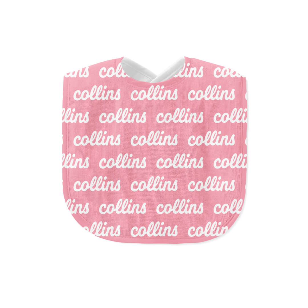 Personalized Baby Name Bib | Mauvelous
