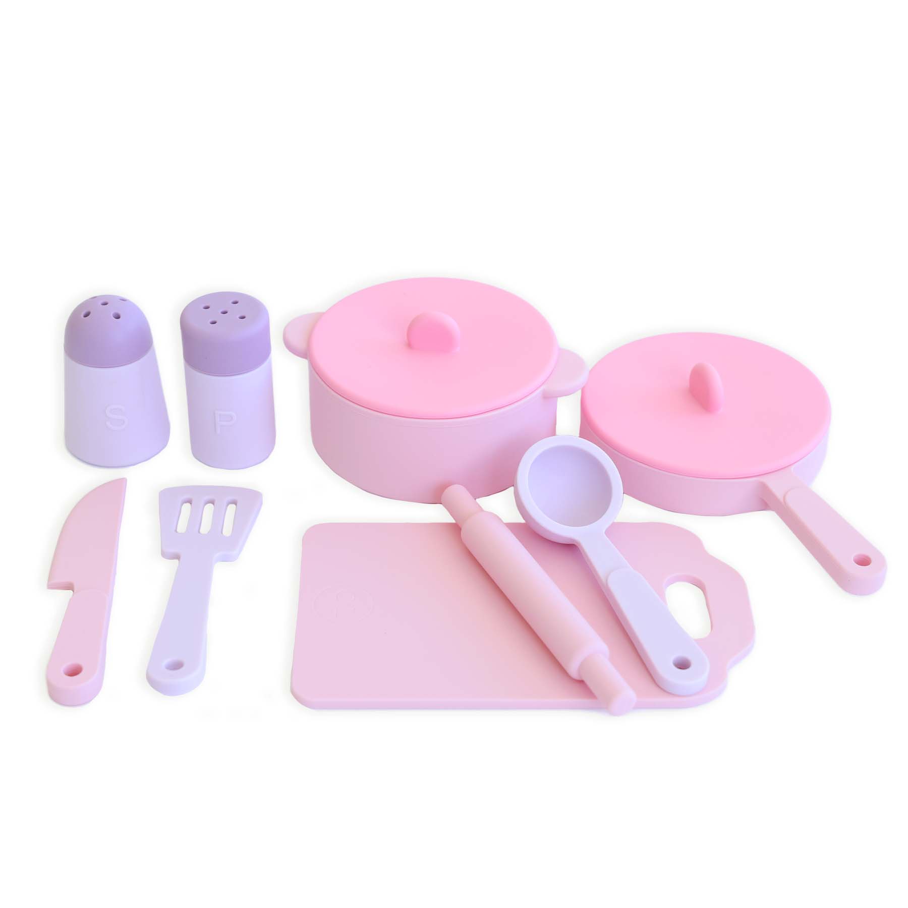 Image of Silicone Play Kitchen Set | Bubblegum