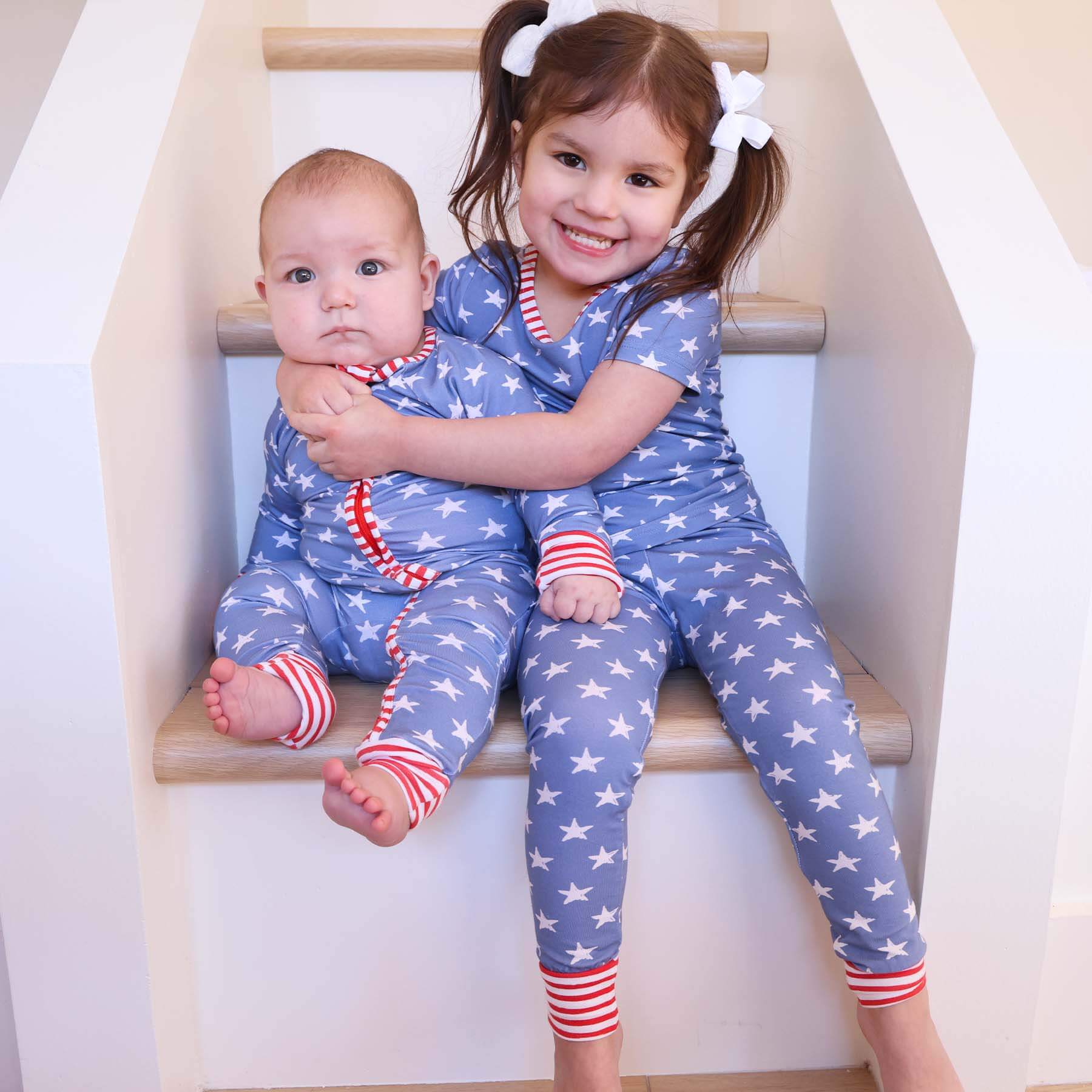 Image of All American Two Piece Pajama Set