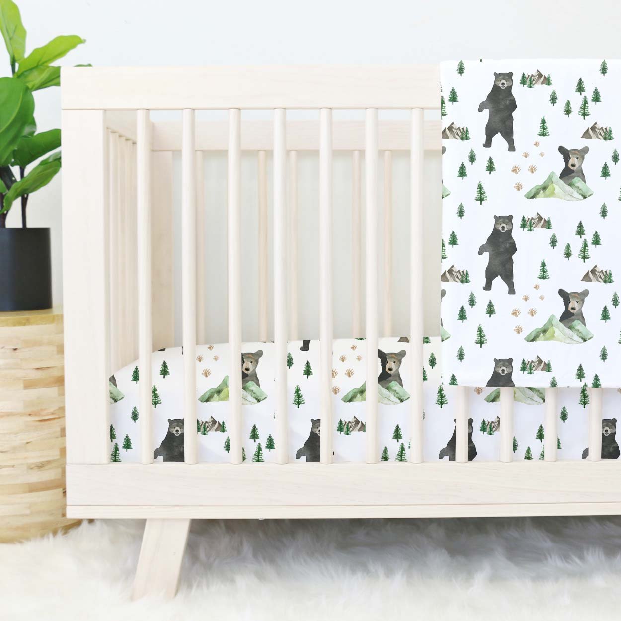 bear baby bedding