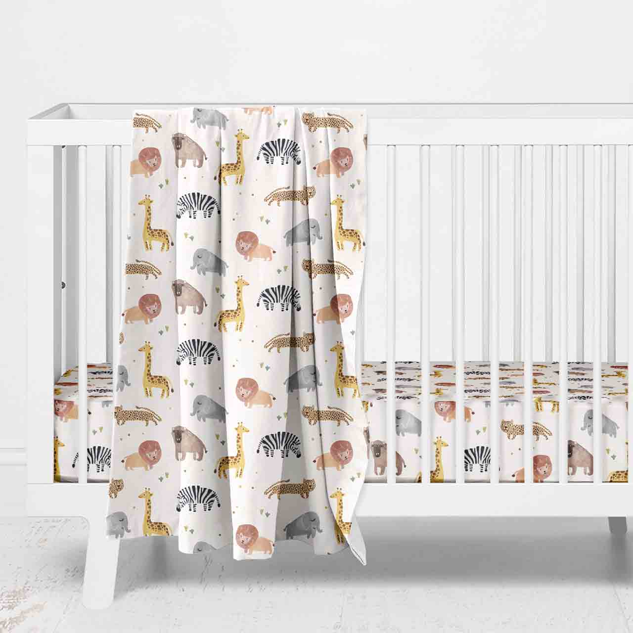 safari nursery bedding