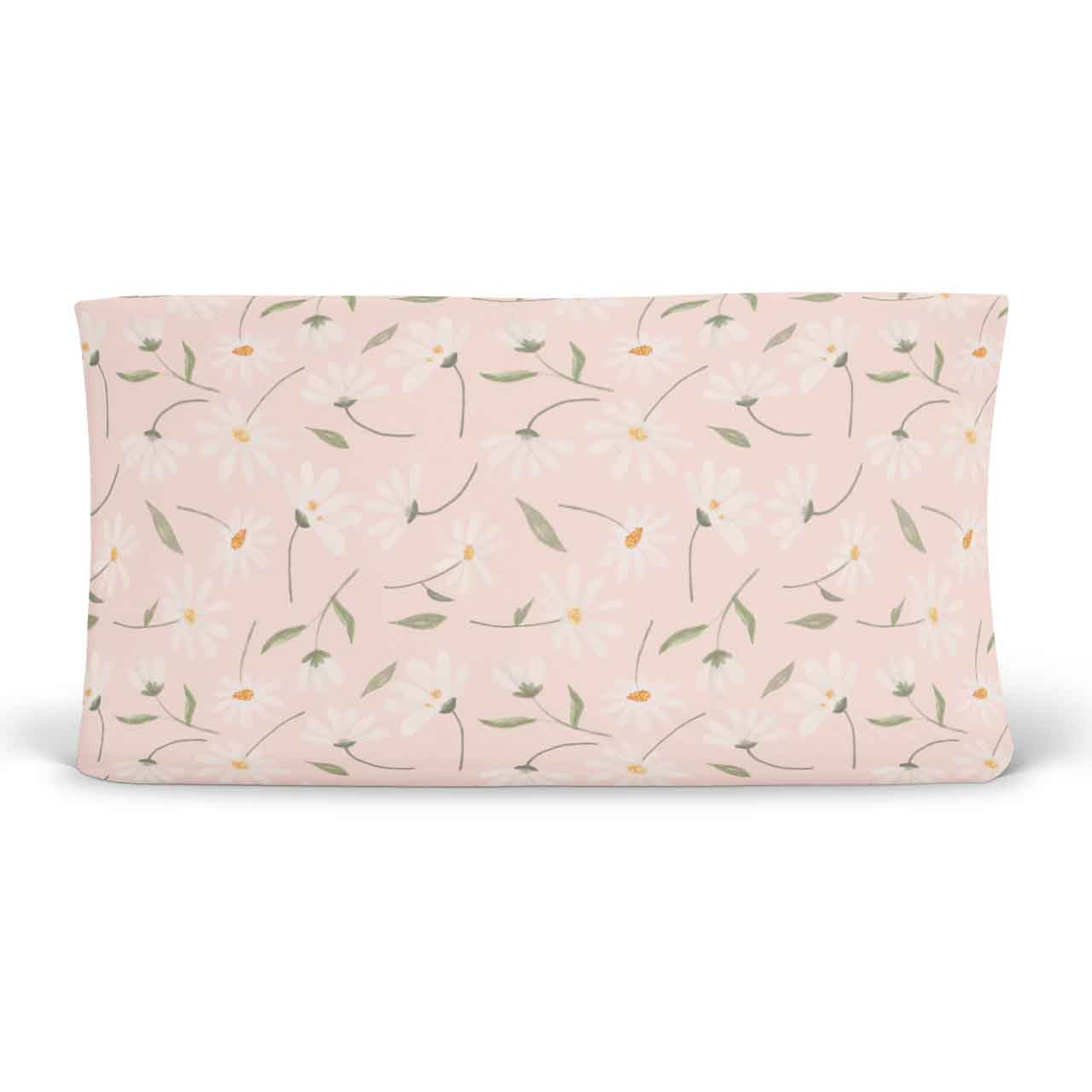 Sweet Daisy in Blush Changing Pad Cover