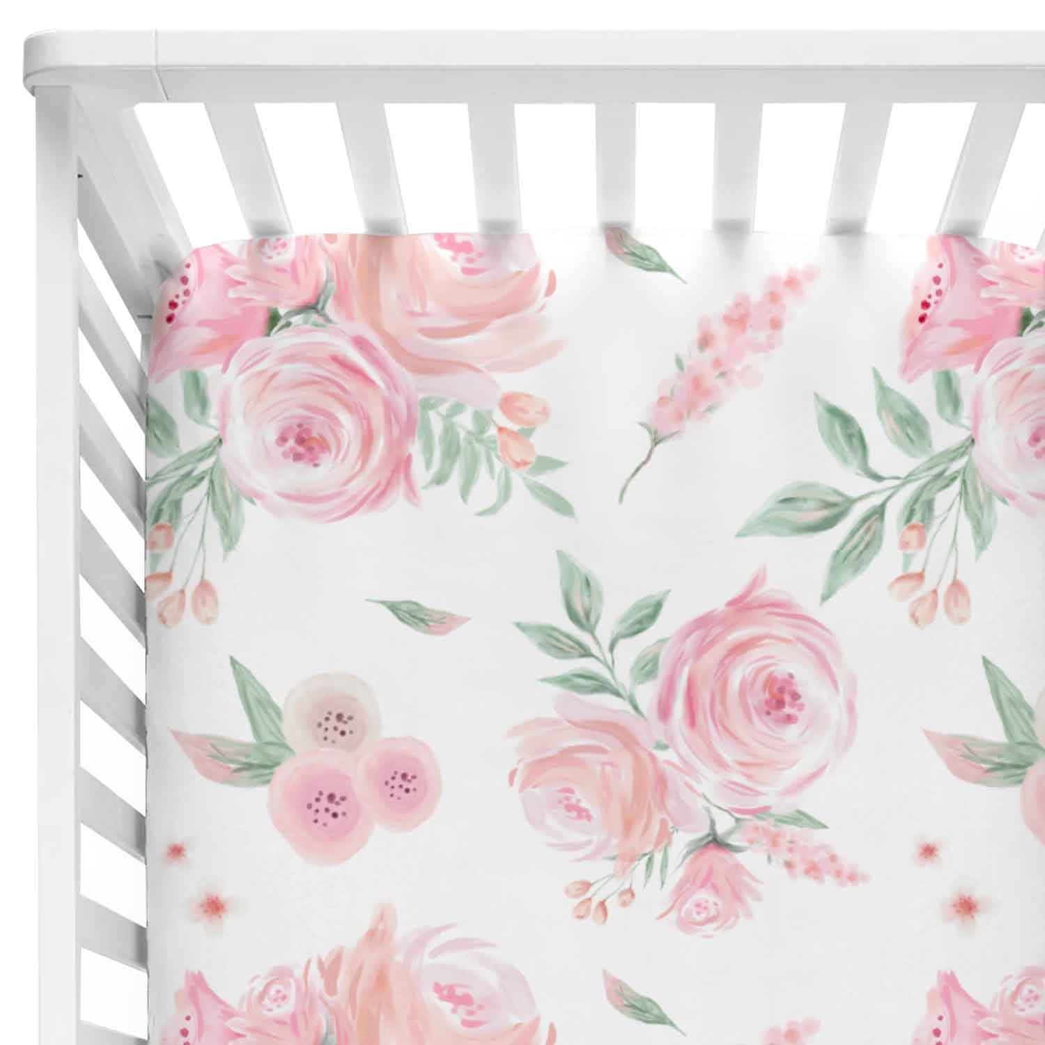 flower crib sheets
