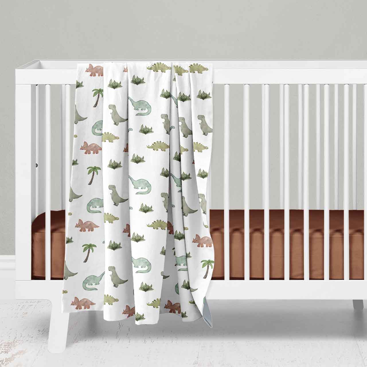 dinosaur crib set