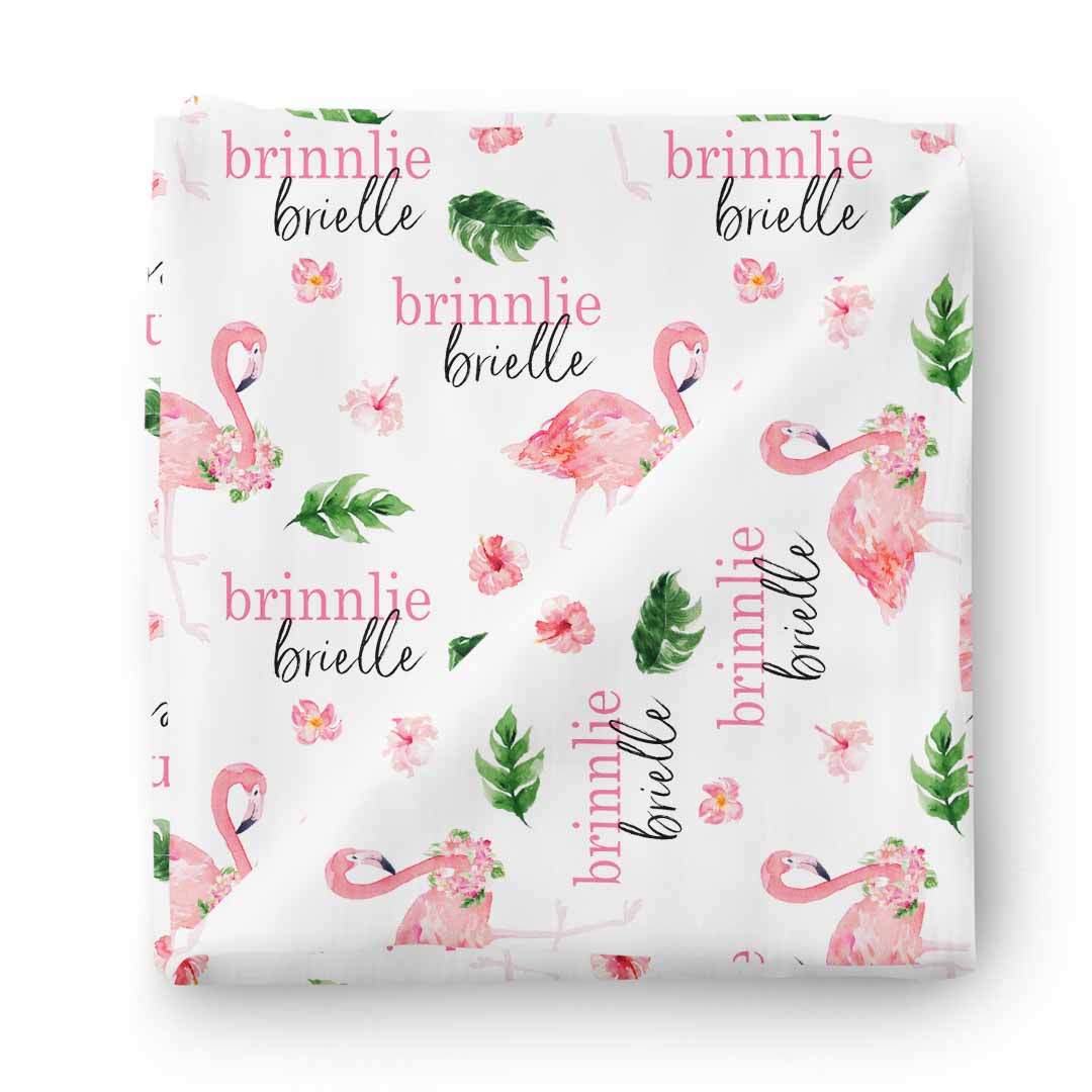 flamingo baby wrap