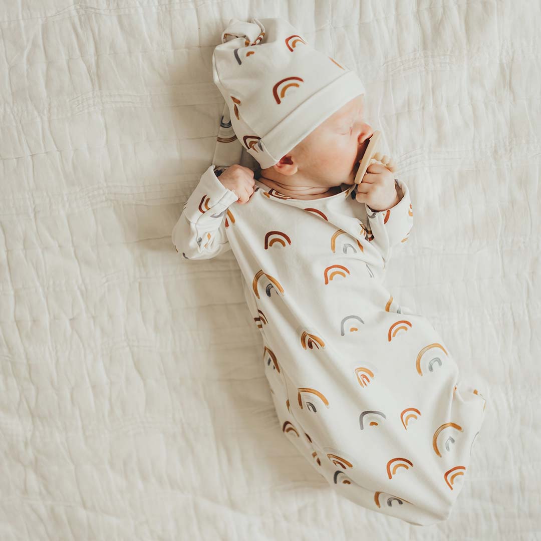 knotted gown newborn