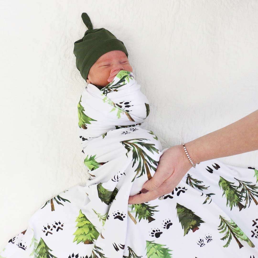 woodland swaddle