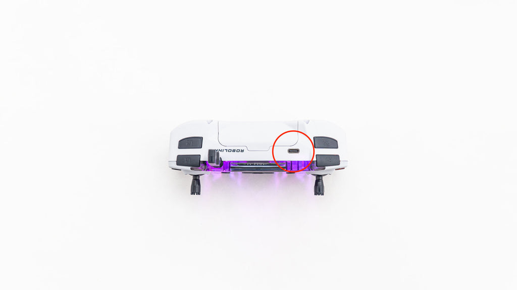 CoDrone EDU (JROTC ed.) USB-C port on the controller