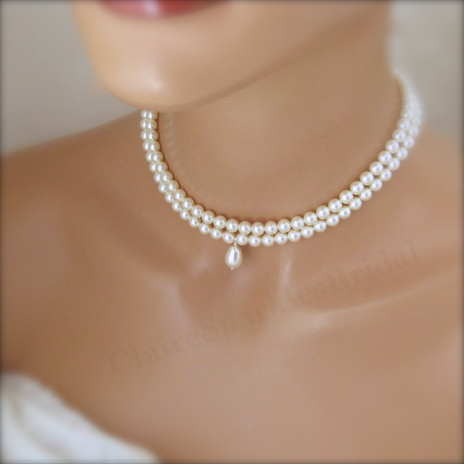 where to buy pearl choker necklace