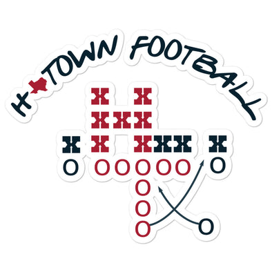 H-Town Football Sticker