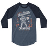 Champions of the Universe Golden Era 3/4 Sleeve Raglan Shirt