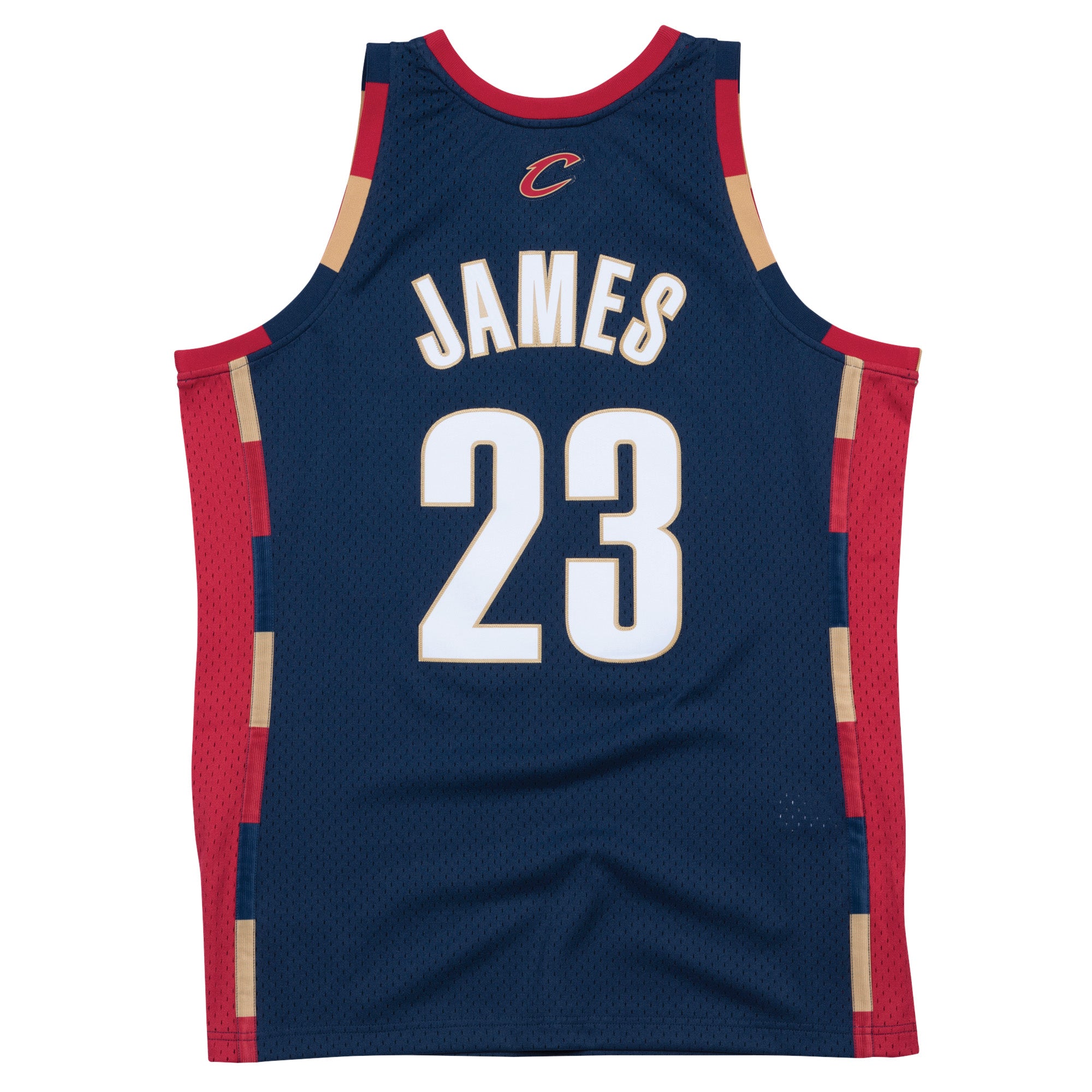 lebron james mitchell and ness jersey