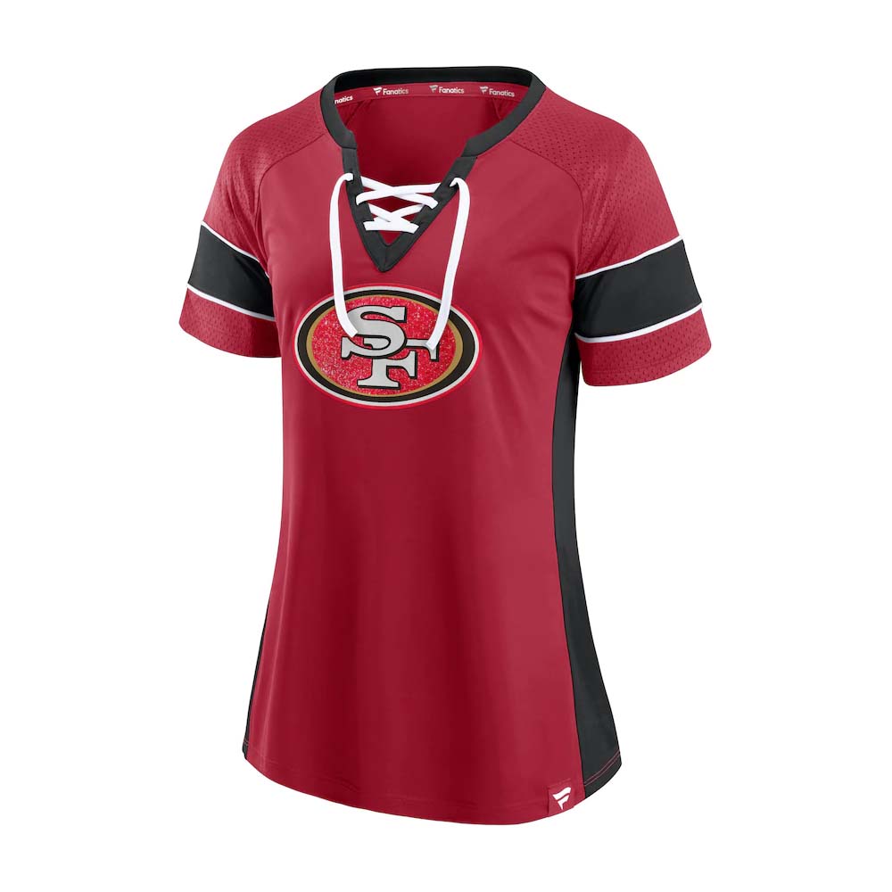 NFL San Francisco 49ers Women's Fanatics Athena Top