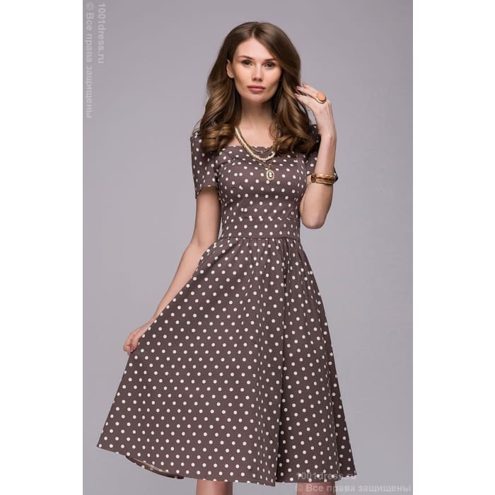 vintage style midi dress