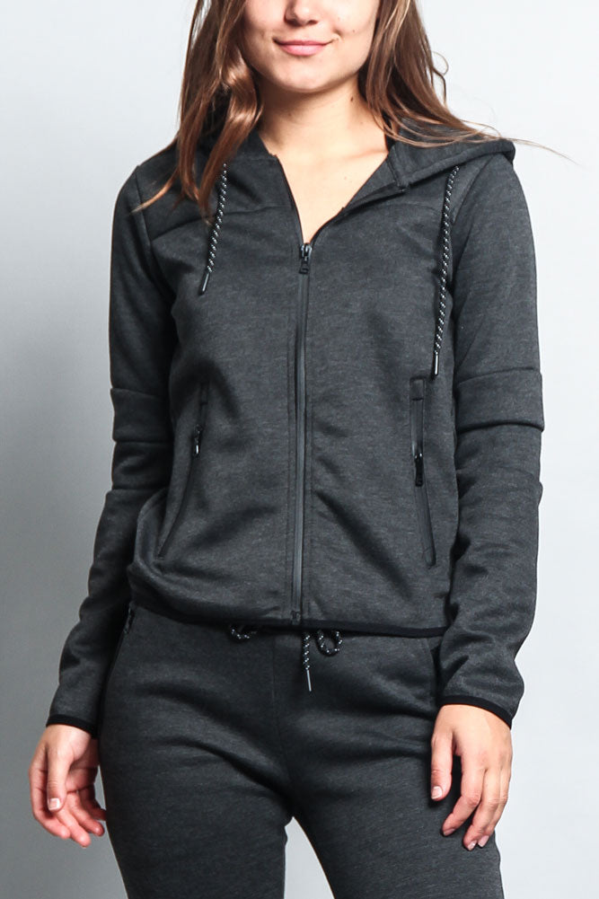 women's athletic zip up