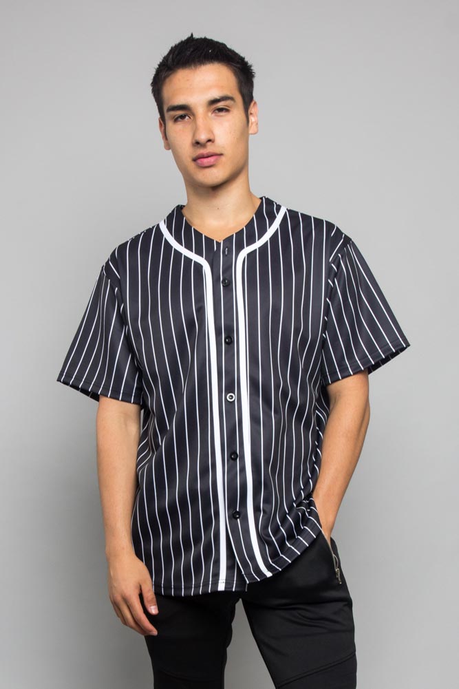 striped baseball jersey