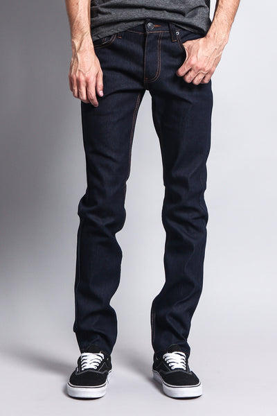 Slim Fit Stretch Jeans Indigo Reg