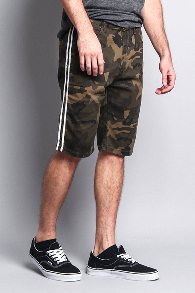 Men's Shorts with Stripes