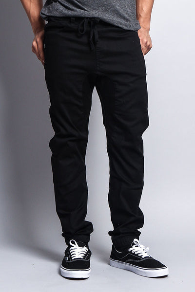 Men's Twill Pants (Black) – Yazbek USA Mint