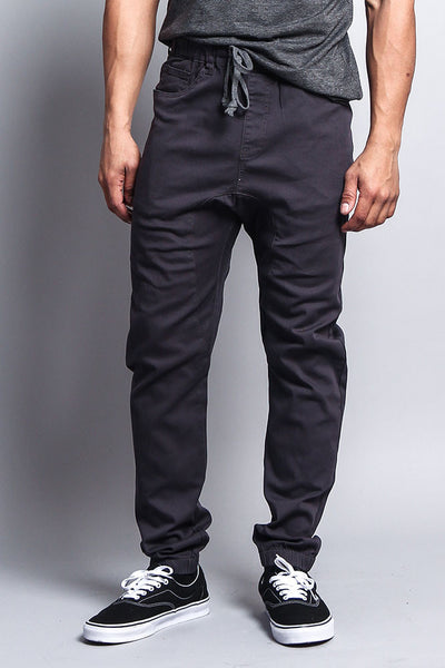 Men's Jogger Twill Pants (Khaki) – G-Style USA