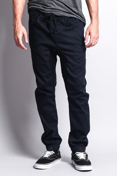 Mens Basic Workwear Quality Cotton Blend Casual Kahaki Twill Pants - China  Jeans and Trousers price | Made-in-China.com