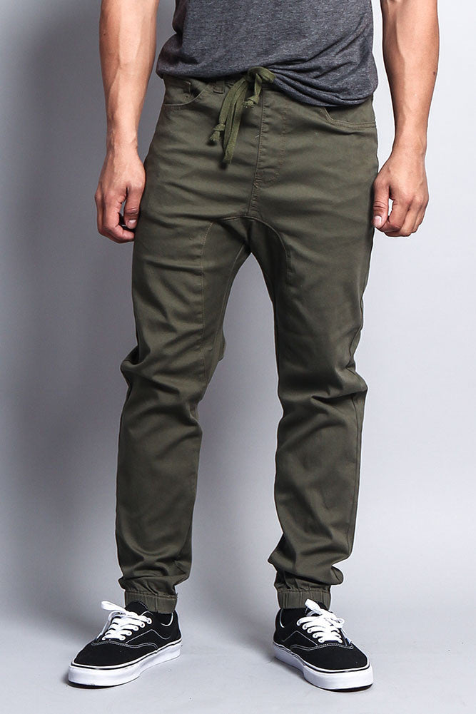 Aanbevolen Lao Demon Men's Jogger Twill Pants (Olive) – G-Style USA
