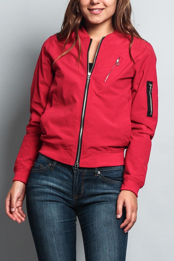 Women's Lightweight Bomber Jacket