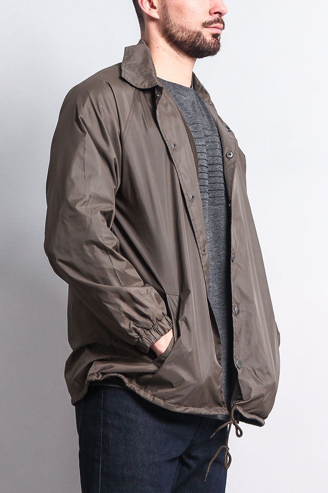 Waterproof Windbreaker Coach Jacket – G-Style USA