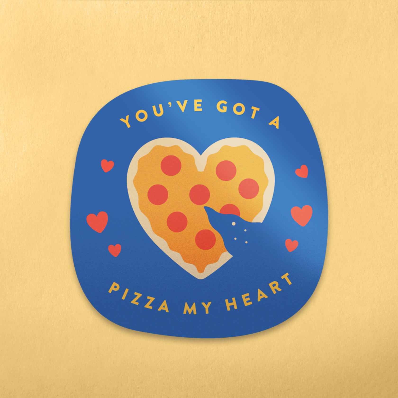 Pizza My Heart Sticker Pretty Useful Co.