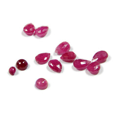 Ruby Birthstone Charms and Pendants