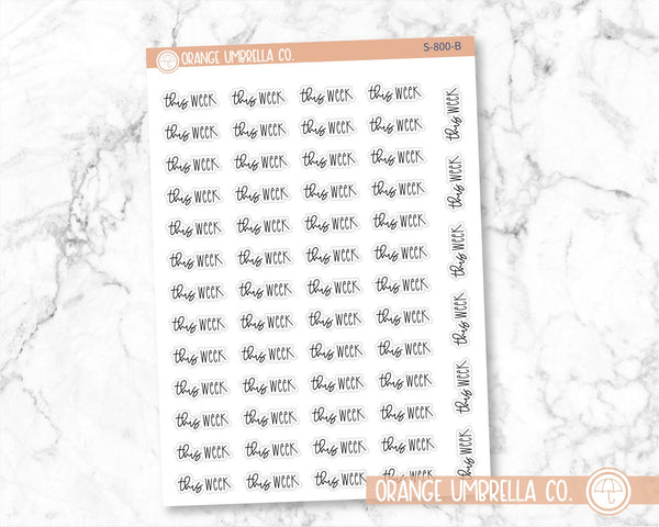 5 Habit Tracker Planner Stickers for MakseLife Planners R28