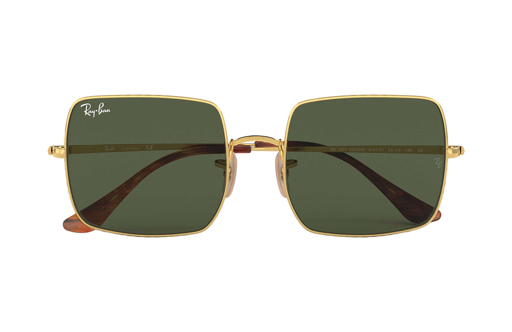 ray ban square metal sunglasses