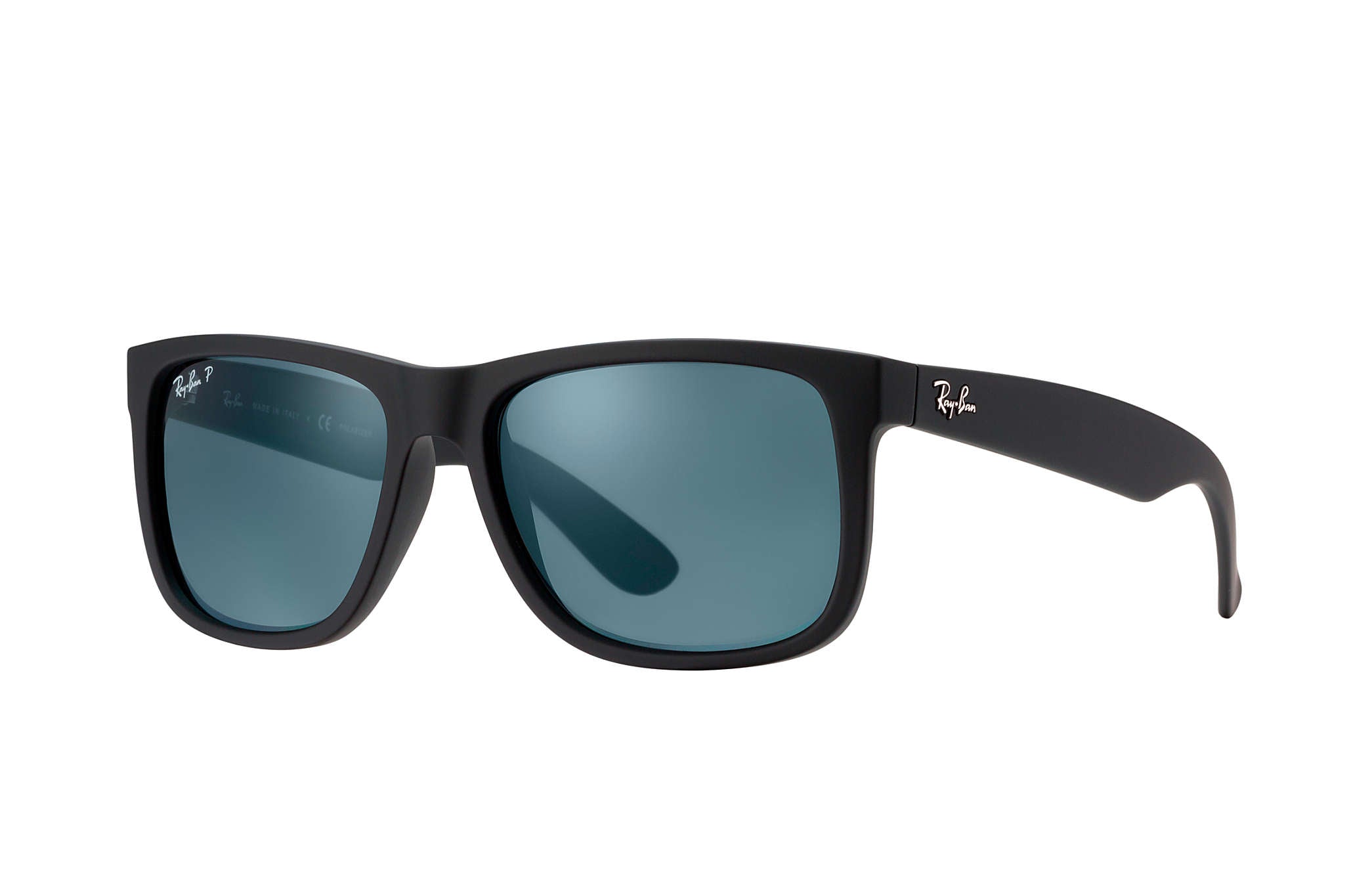 justin ray bans matte black