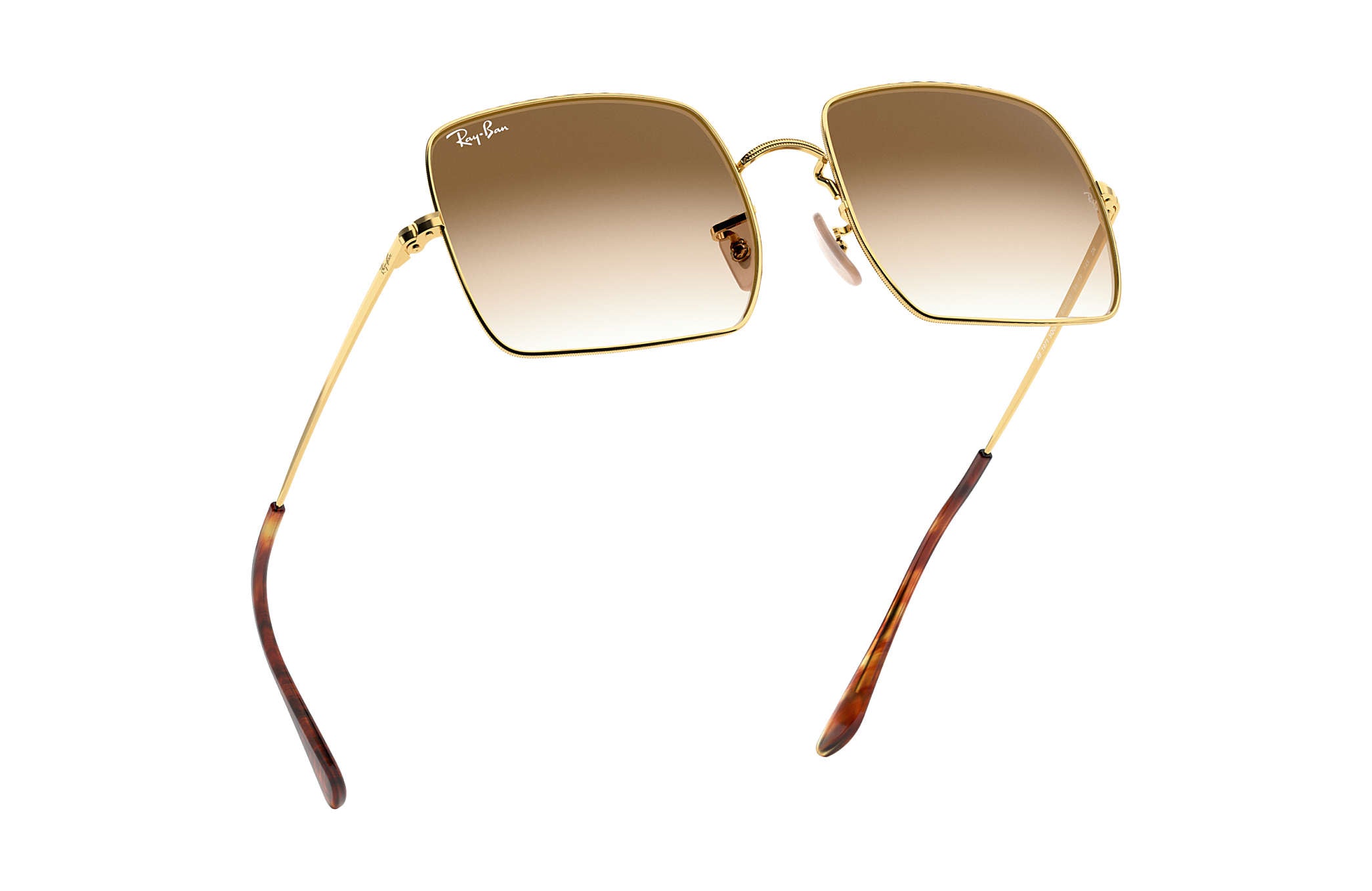 ray ban square classic gold