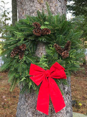 balsam fir holiday wreaths