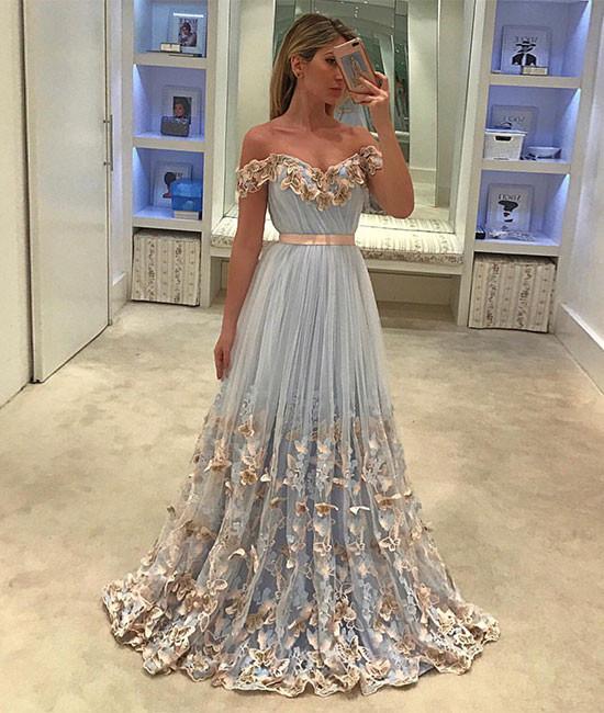 unique long prom dresses
