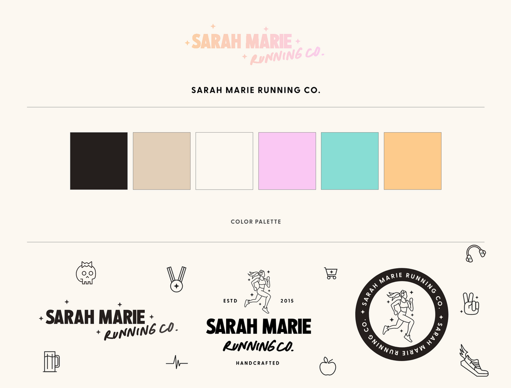 Sarah Marie Running Co. Brand Guide