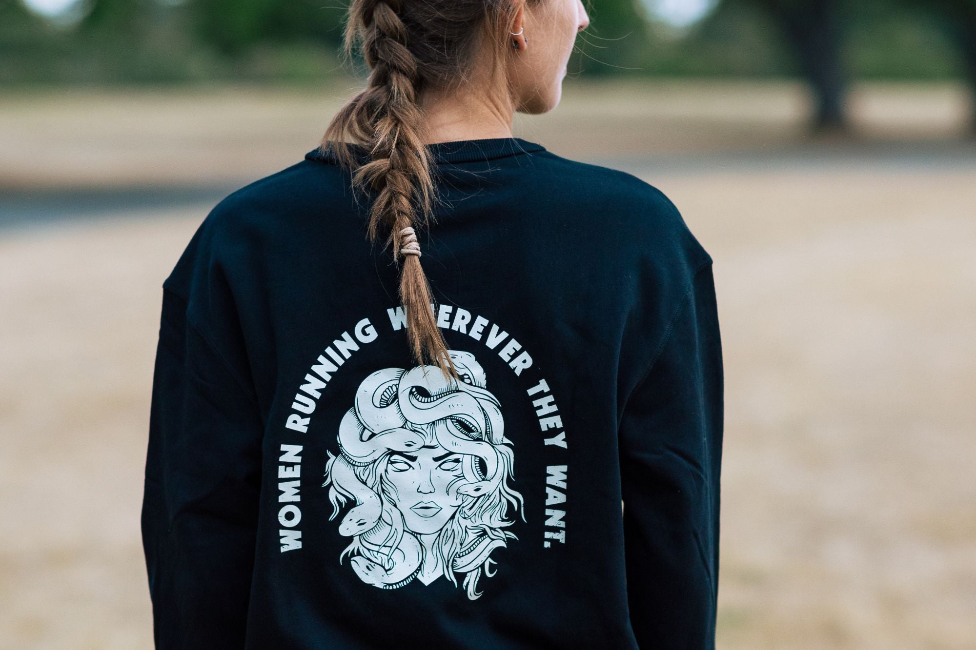 Women's Running Wherever They want Sweatshirt