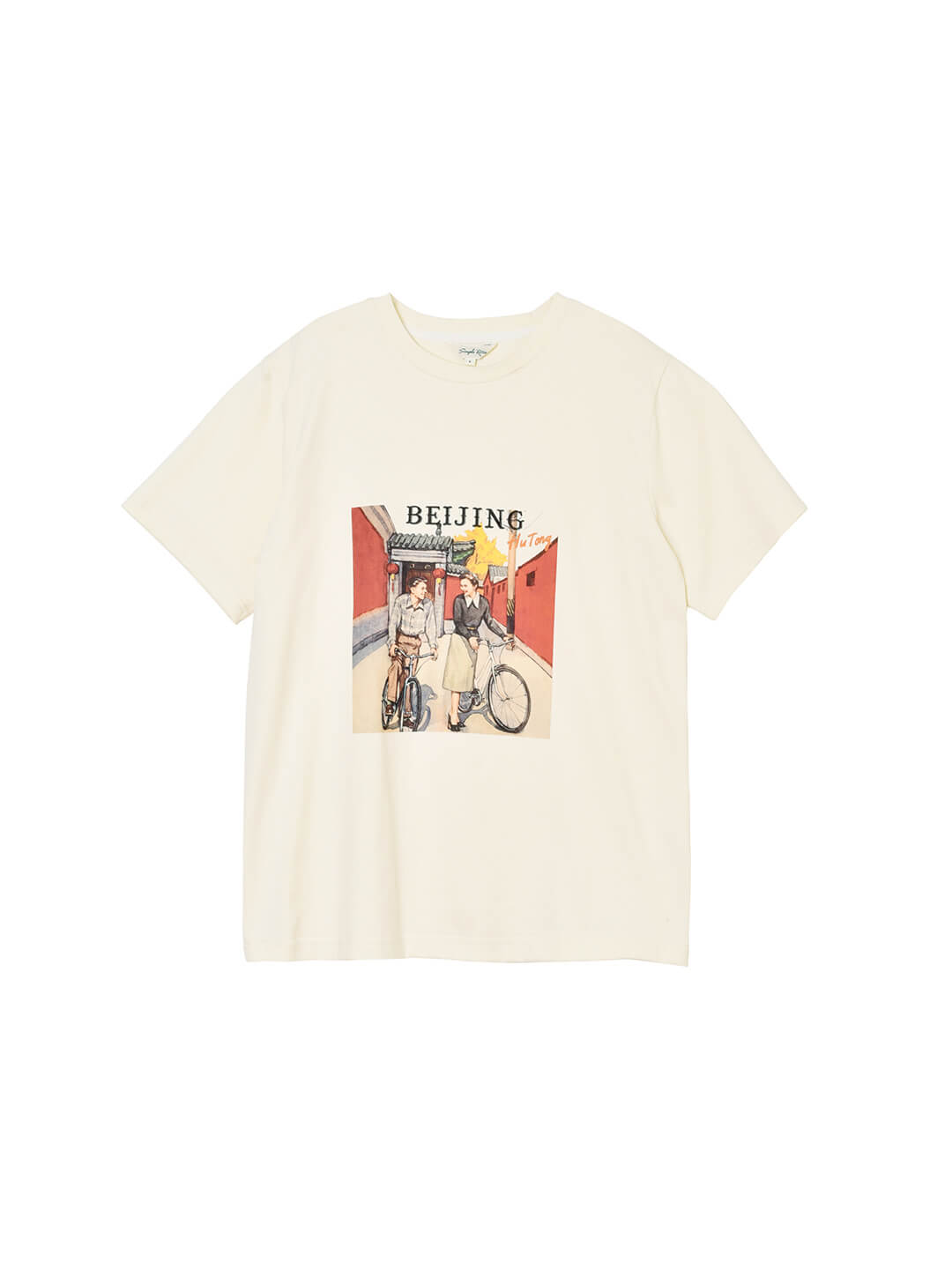 Jack Retro Graphic Cream T-shirt – Simple Retro